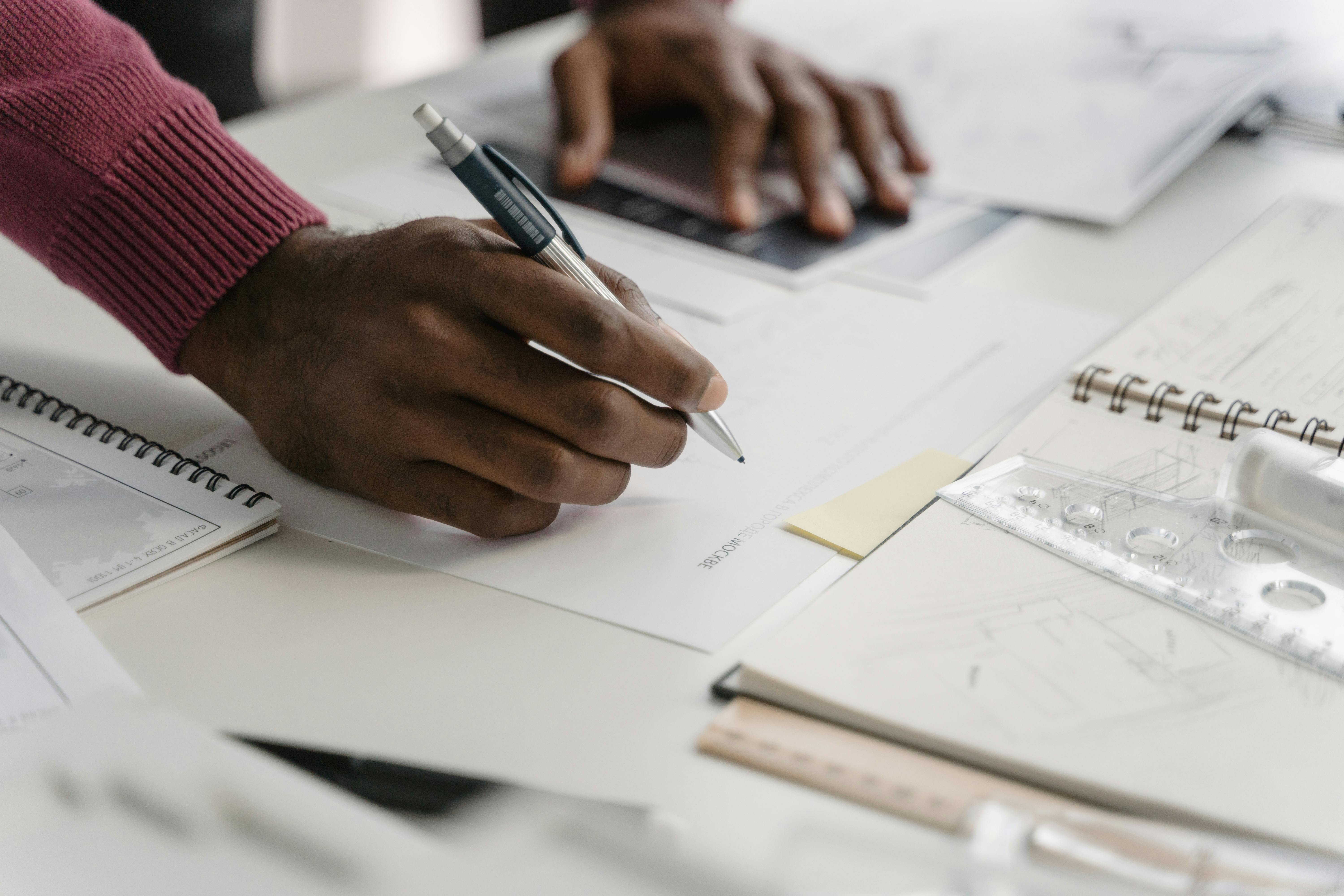 Abstrakte Illustration eines Audit-Workflows